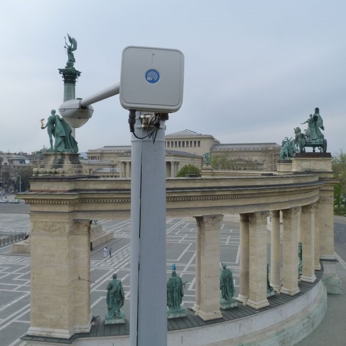 Antena de exterior para conexión de sensores Bluetooth a Internet