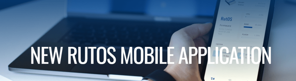 Nueva aplicación móvil para control de routers Teltonika