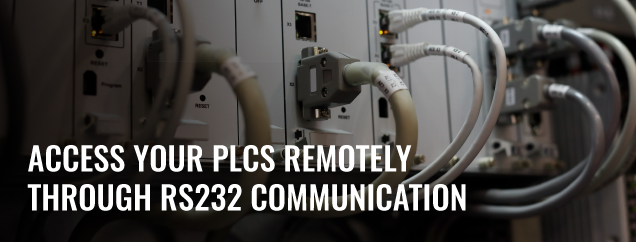 Acceso remoto a PLCs o dataloggers con interfaz serie RS232/485