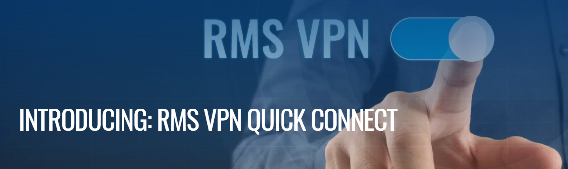 RMS VPN Quick Connect - Conexión VPN aún más sencilla para un equipo remoto
