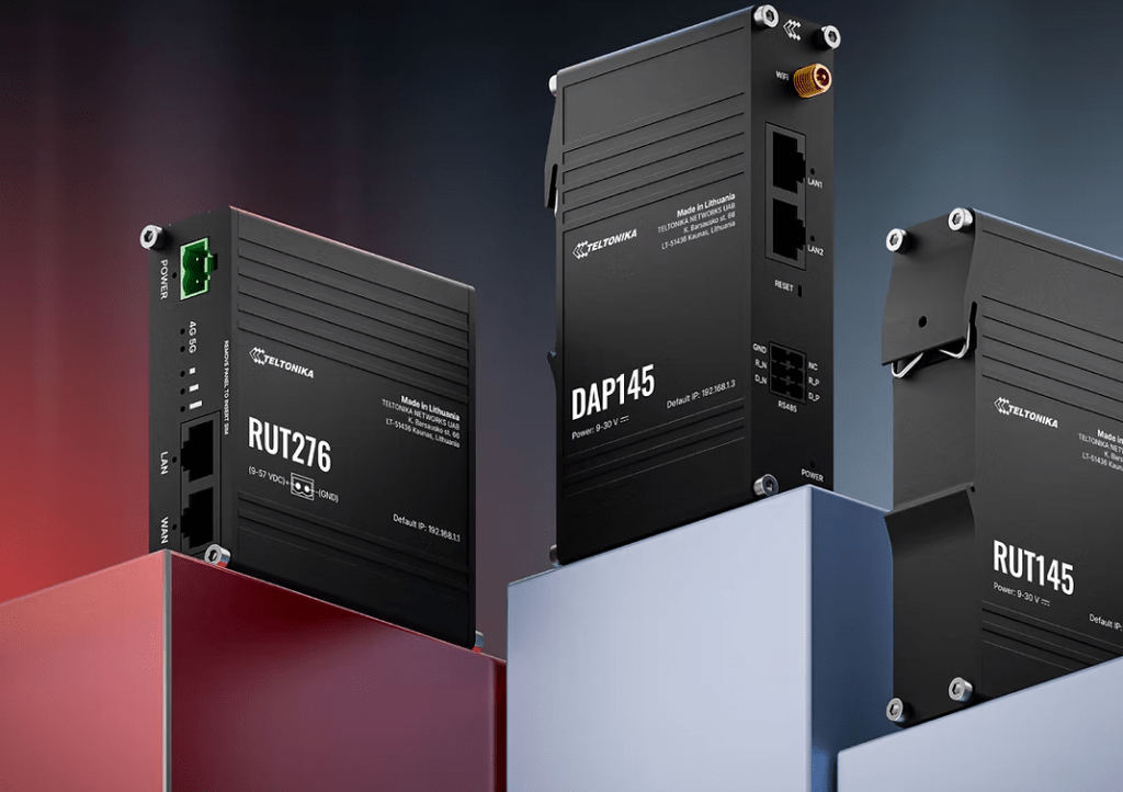 Nuevos dispositivos Teltonika para la subida de datos serie RS232/485 a la nube